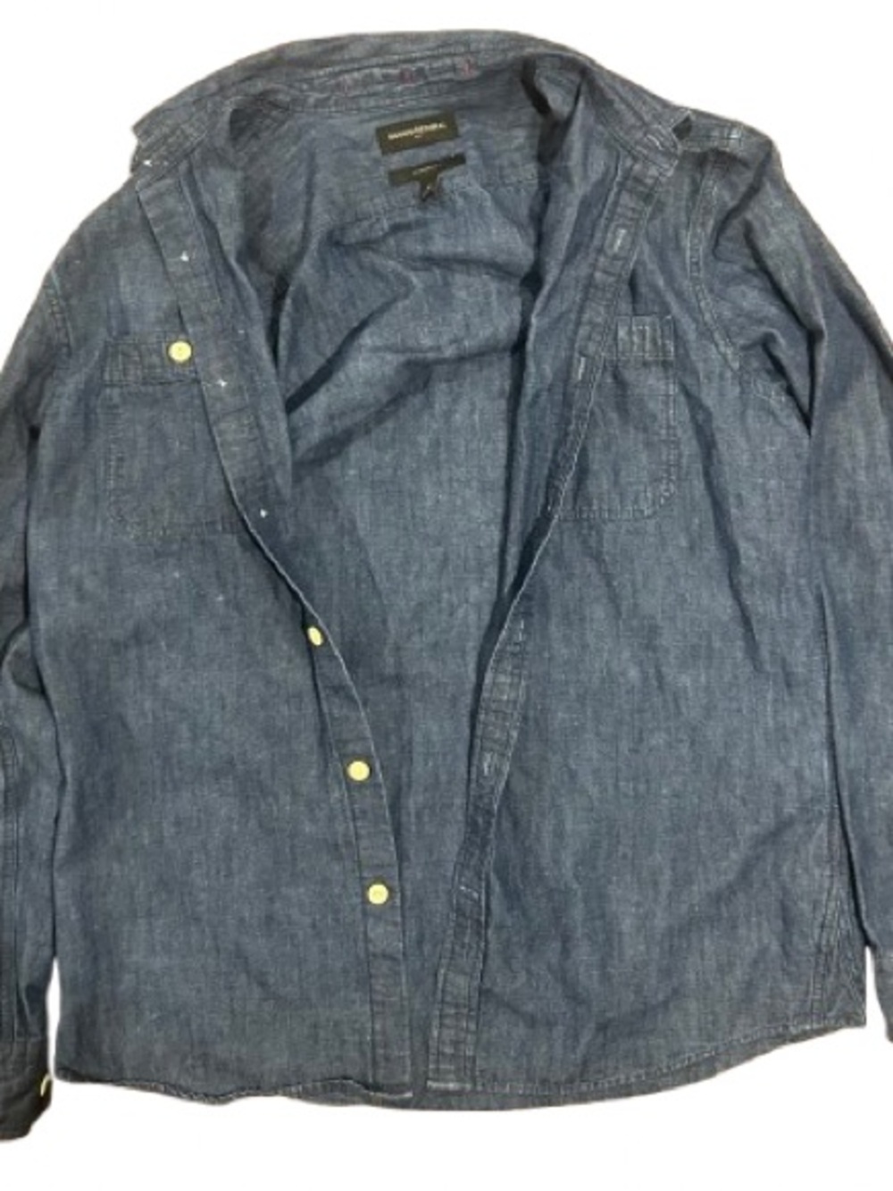 Banana Republic Dark Blue Lightweight Denim Shirt Jacket